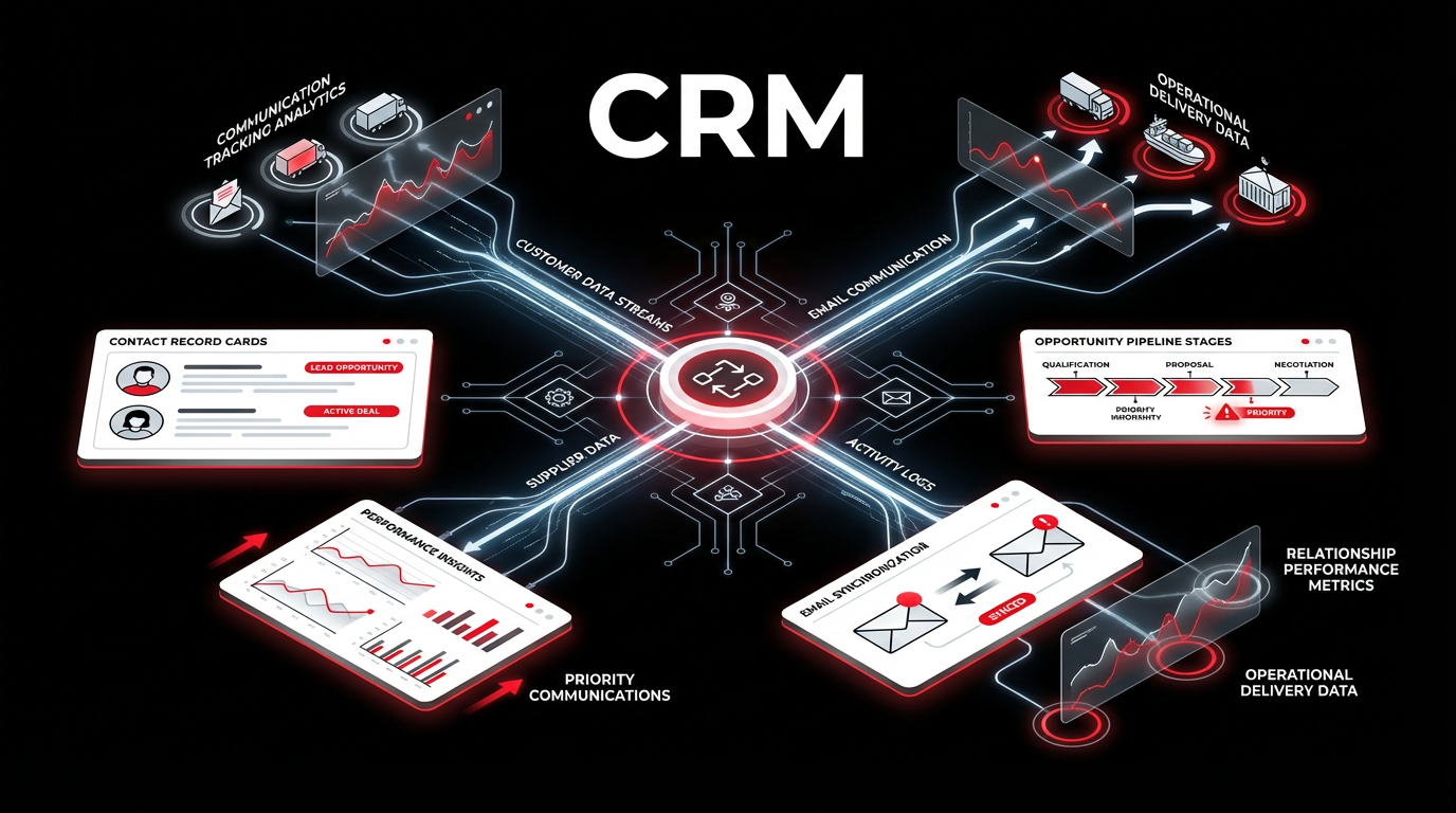CRM dashboard